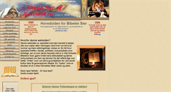 Desktop Screenshot of bibelensier.no